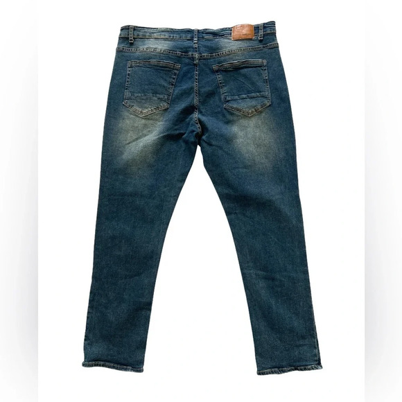 Hudson and Barrow stretch straight Jean jeans denim cotton 42 x 32 - Picture 6 of 8